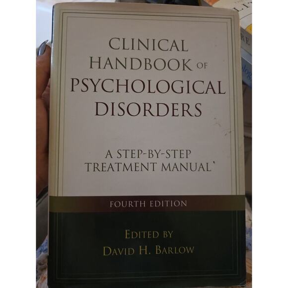 Clinical Handbook of Psychological Disorders: A Step-By-Step Treatment Manual - Picture 2 of 16